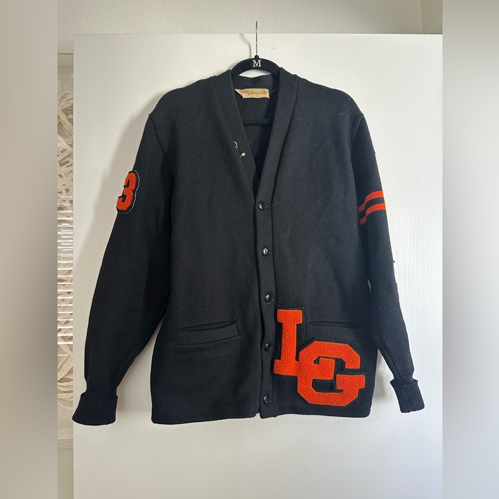 Shannon and Johnson San Francisco Vintage 50s letterman sweater